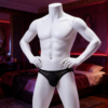 Bacio Fantezi Arkası Açık Seksi File Erkek Kilot ( PEDSİZ ) BC10130 - Thumbnail Image 4