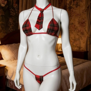 Bacio Fantezi Seksi Liseli Kız Kostümü BC9178