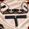 Bacio Fantezi Taşlı Özel Bölgeleri Açık Seksi İç Giyim BC3245 - Thumbnail Image 2