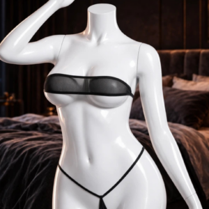 Straplez Seksi Transparan  Sütyen String  Fantezi İç Çamaşırı BC3259