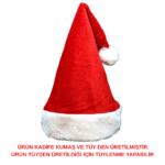 UNİSEKS Seksi Kadife Yılbaşı Şapkası BC9302